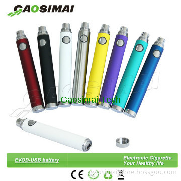 top selling 800puffs evod battery EVOD-USB
